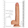 Real Rock Ultra Skin Gode réaliste Straight Dildo RealRock 21 x 5.3cm Latino